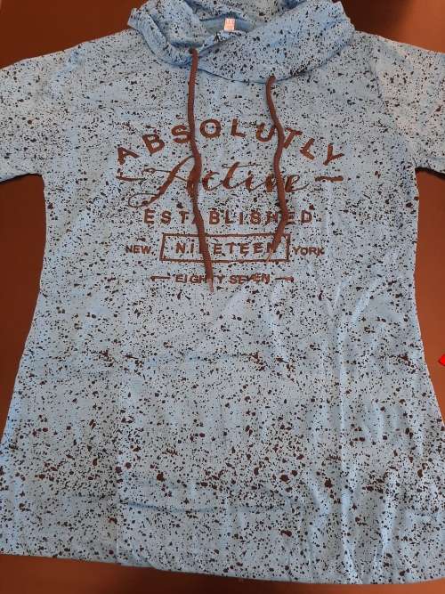 LADIES SPLATTER TEES. Size SS to L.