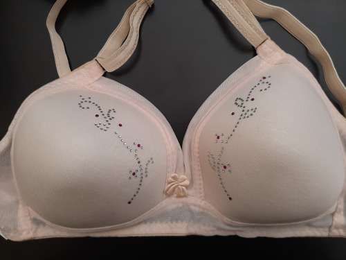 Diamond sequince Padded Bras. Size: 34 - 38, Cup B and C