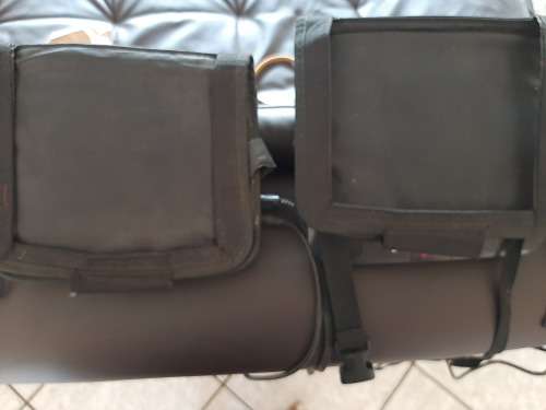 Sansui portable dvd player with dual screne