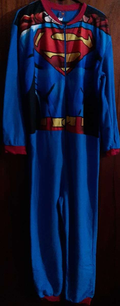 Men`s Superman Onsie -Size Large