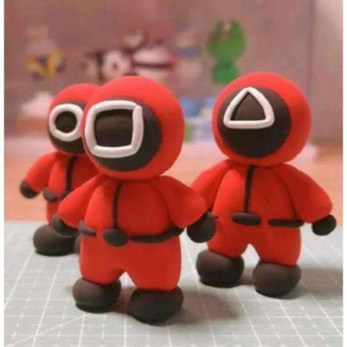 Toy Combo - 1 x Rubik`s Cube + 1 x Squid Game Clay set