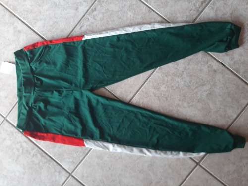Green tracksuit pants