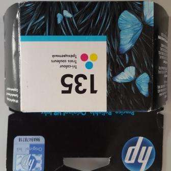 Original HP135 Tri-Colour Cartridge