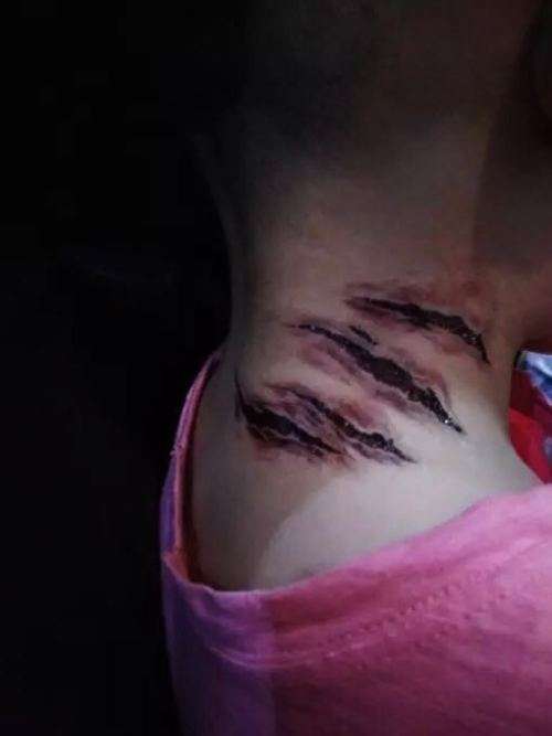 Halloween Zombie Waterproof Party Temporary Tattoo