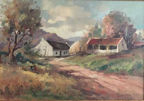 Stunning Christiaan Nice original oil painting (50 x 35 cm). Superb investment Art. .