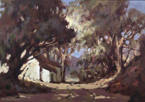 Johan Oldert (SA 1912 - 1984) original oil painting (49 x 34 cm). Investment Art