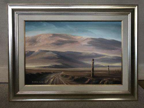Charles Holing original oil painting on canvas (58 x 39 cm).