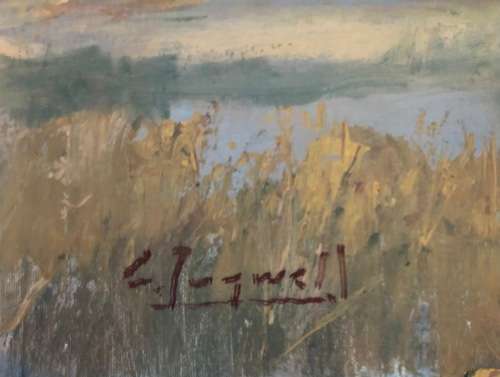 Stunning Chris Tugwell original oil on board (91 x 60,7 cm). Investment Art!!!!