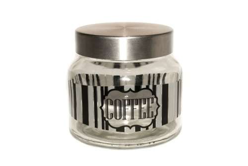 500ml Consol cookie jar with steel screw on lid: