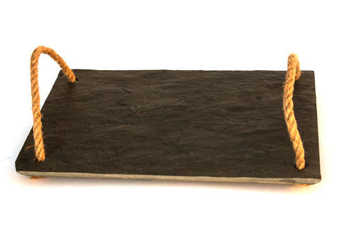 Vintage Slate serving plate 30x20cm