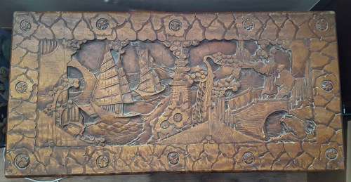 Oriental Kist - highly detailed woodwork. Excellent Condition