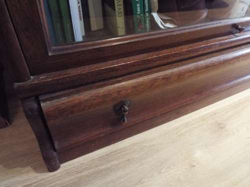 Unusual Arts and Crafts Glass Display Cabinet Chest. Perfect for a shop display Unit!