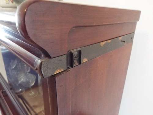 Unusual Arts and Crafts Glass Display Cabinet Chest. Perfect for a shop display Unit!