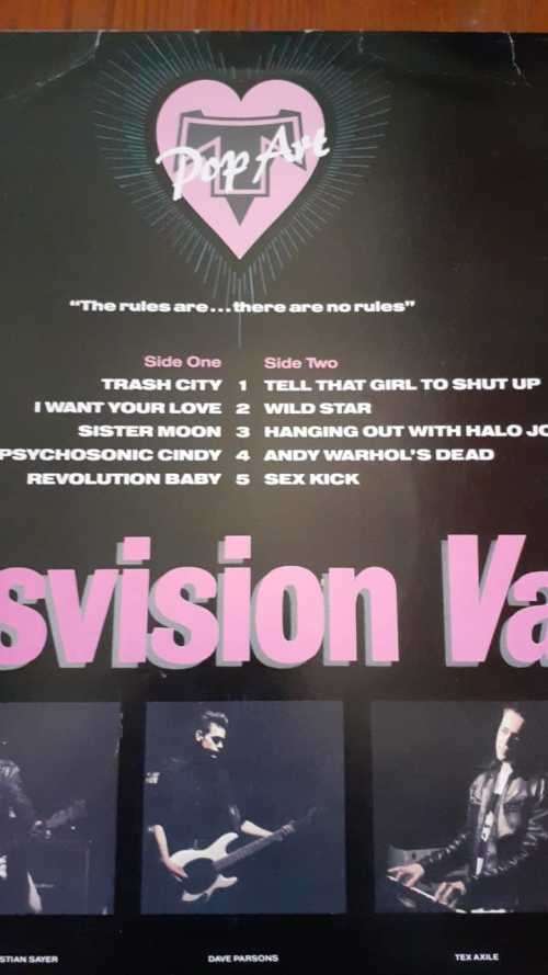 Transvision Vamp - Pop Art - Vinyl LP Record 33 RPM LMCA 3421