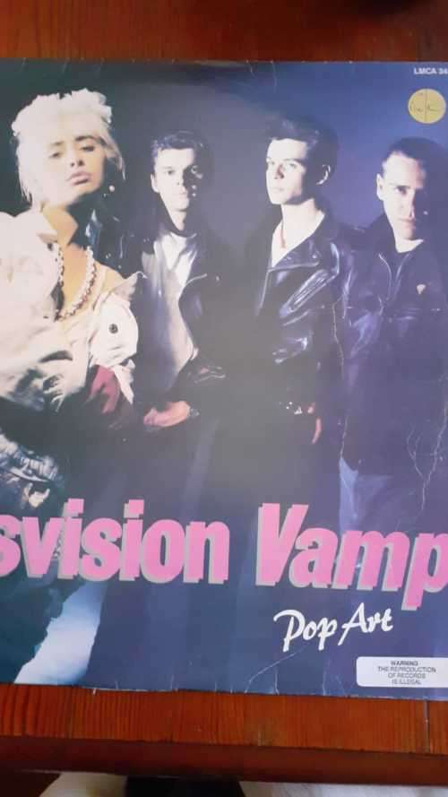Transvision Vamp - Pop Art - Vinyl LP Record 33 RPM LMCA 3421
