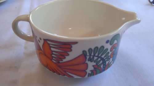 Gorgeous Villeroy and Boch Apulco design tea set 17 piece (Made in Luxembourg)