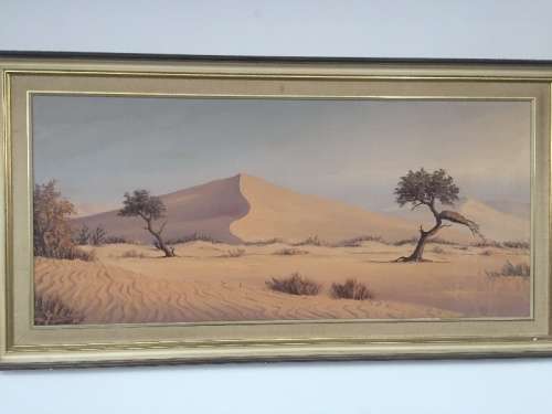 Jan Eckard Original Large Painting Signed VALUE R7500 Charity Fully tax deductible