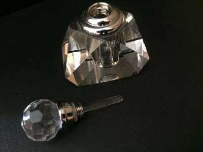 Exquisite Crystal Perfume Bottle