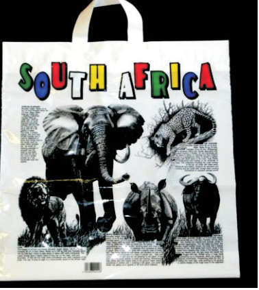 Large Gift bag; Big Five Scenery - Cheapest on Bid or buy 25cm x 35cm approx