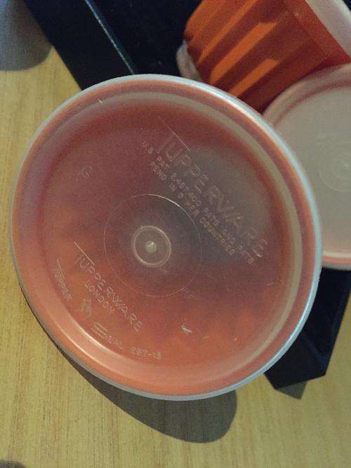 VINTAGE Set of 4 Tupperware Pudding Moulds SEE INSIDE!!!