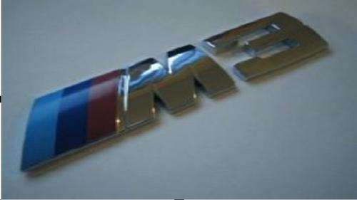 BMW Genuine M Boot Badge, Complete with self adhesive backing. 3. not included
