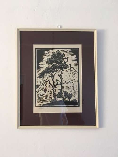 Gregoire Boonzaier - Two Trees in the Wind