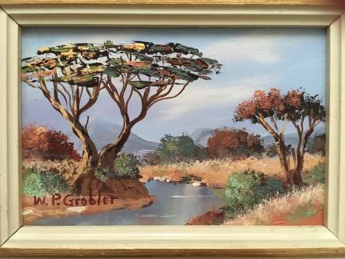 Landscape by W.P Grobler