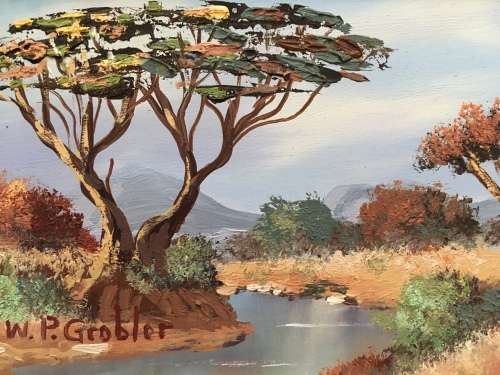Landscape by W.P Grobler
