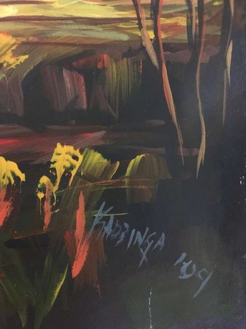 Kenneth Kadzinga Painting.