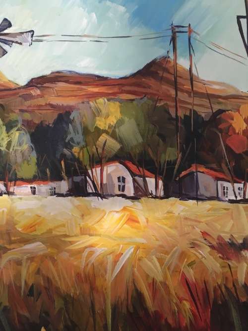 Kenneth Kadzinga Painting.