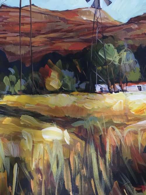 Kenneth Kadzinga Painting.