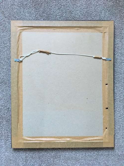 Gregoire Boonzaier- Two Trees in The Wind - Linocut