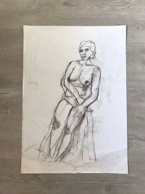 Studies of the Female Nude - by unknown artist