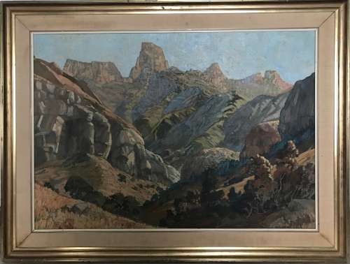 Nils Andersen - Large Oil Painting