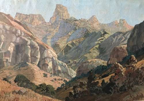 Nils Andersen - Large Oil Painting