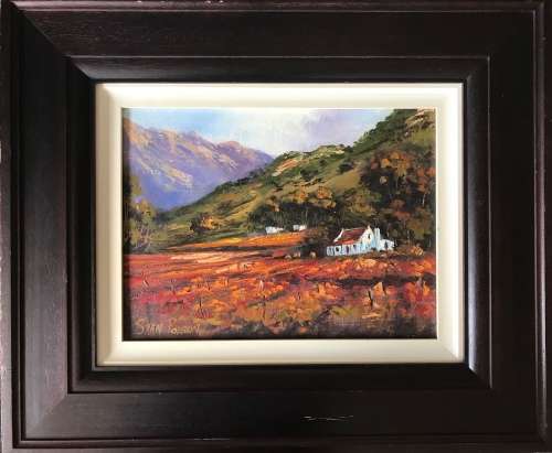 Stan Polson - Oil on Board Landscape
