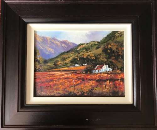 Stan Polson - Oil on Board Landscape