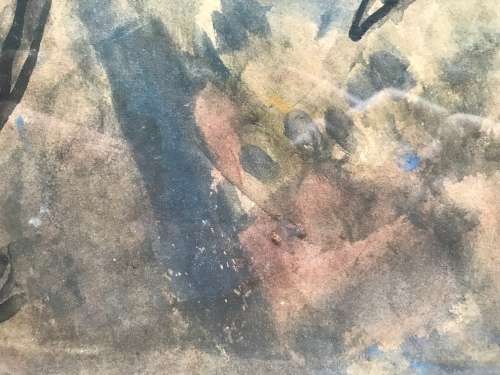 Reginald Turvey - watercolour on paper