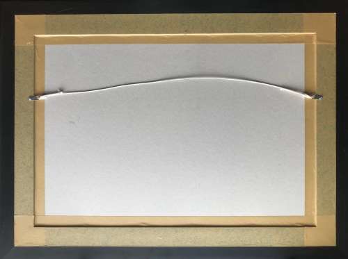 Hansie Potgiter - oil on Board - Coastal Village