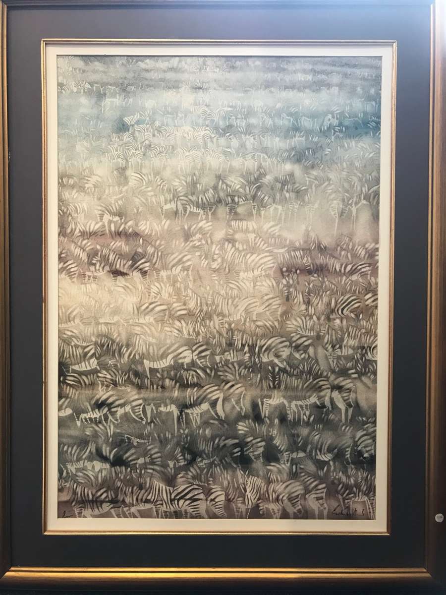 Gordon Vorster - Signed Watercolour on Paper