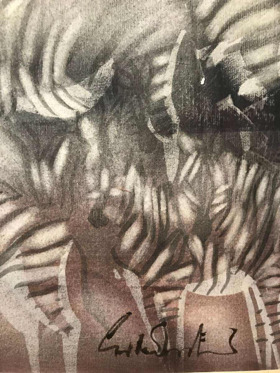 Gordon Vorster - Signed Watercolour on Paper