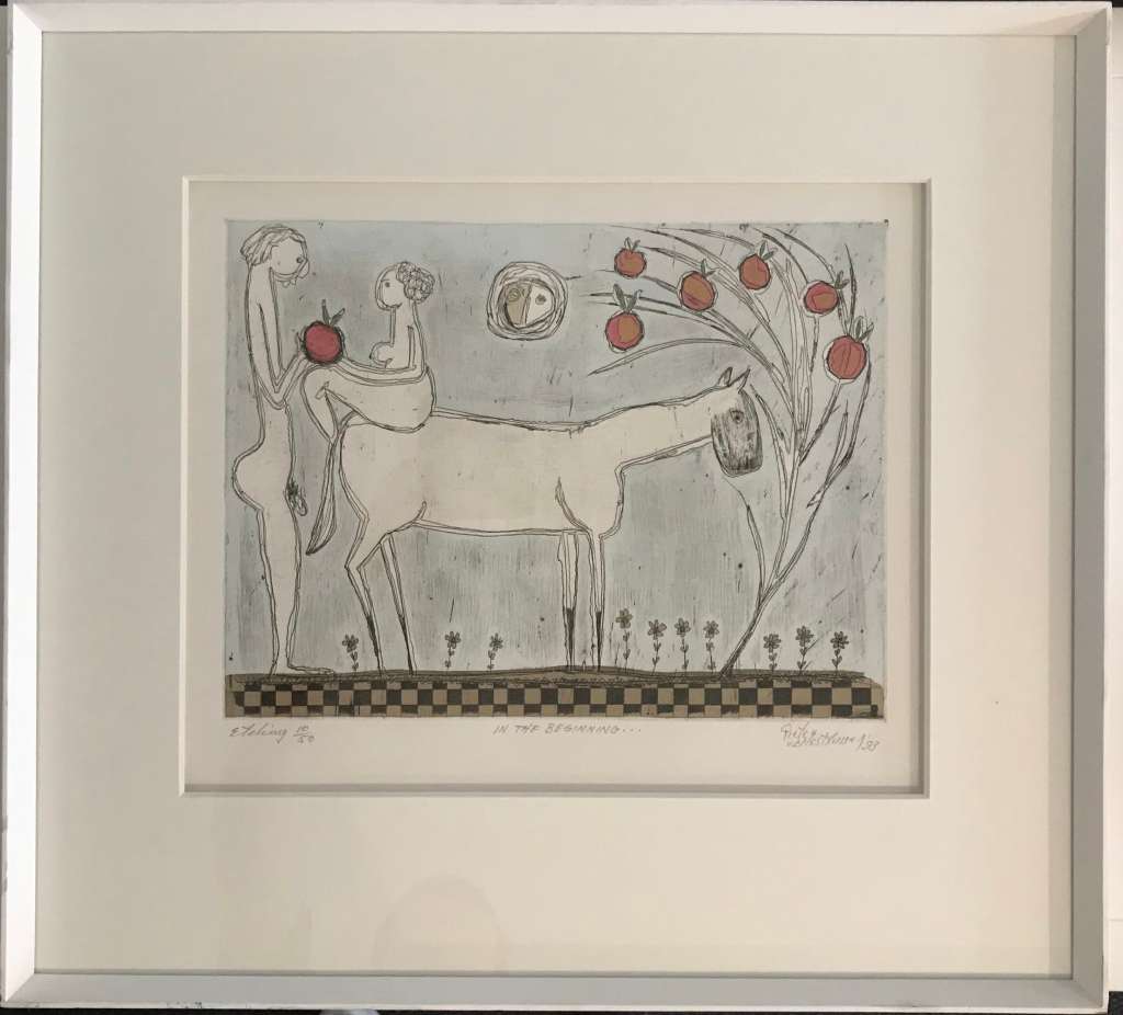 Pieter van der Westhuizen - Signed limited Edition Etching