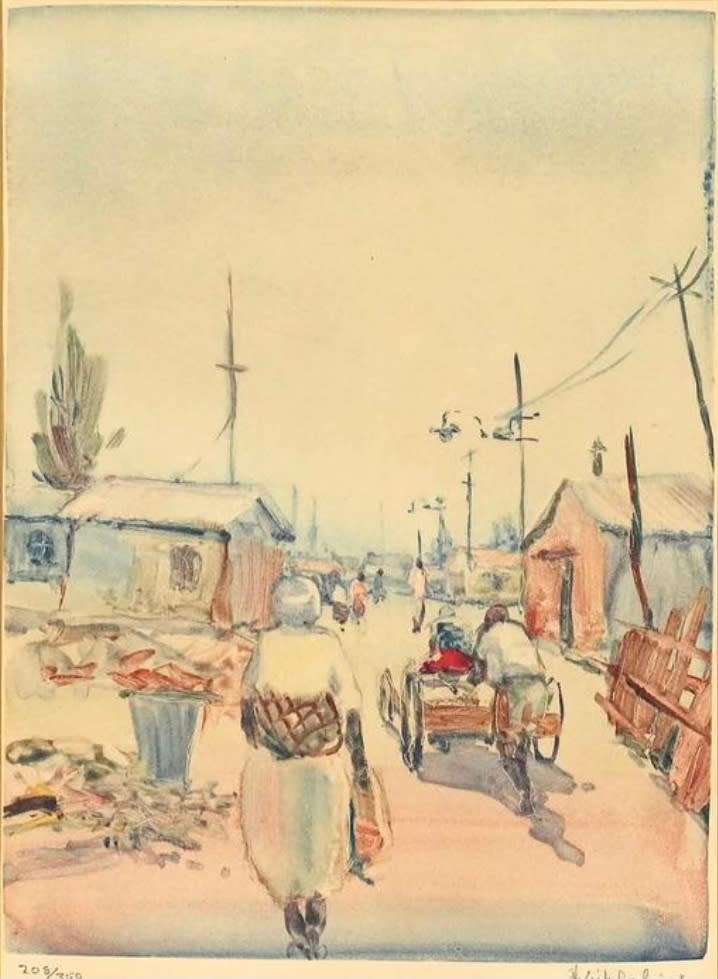 Durant Sihlali - Signed, Limited Edition Print