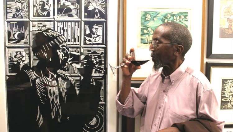 Zolani Siphungela - Signed Woodcut on Paper