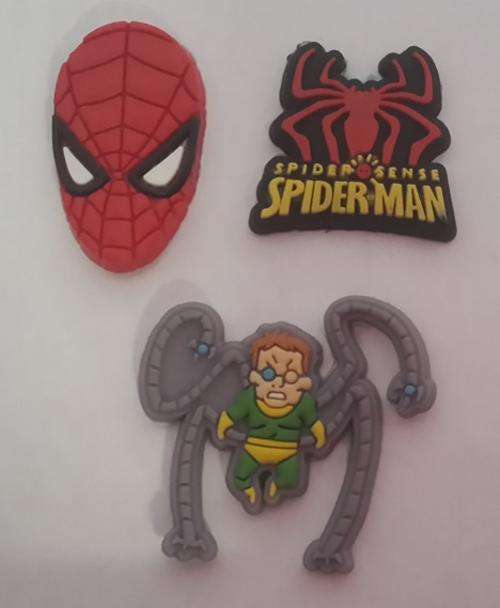 Spiderman Set 3 Cake Toppers Silicone Mould
