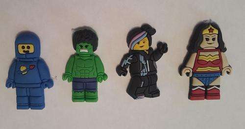 Lego Men 5 Silicone Mould