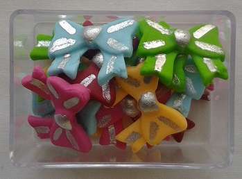 Mixed Bows Cupcake/Cake Decorations