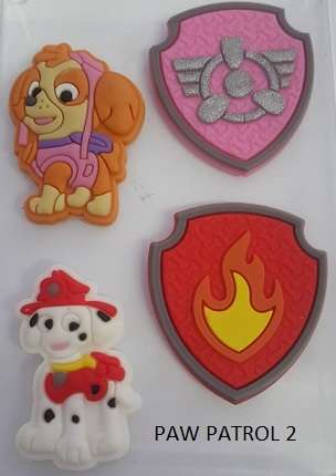 Paw Patrol 2 Cake Decorations Silicone mould