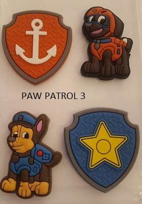Paw Patrol 3 Cake Decorations Silicone mould
