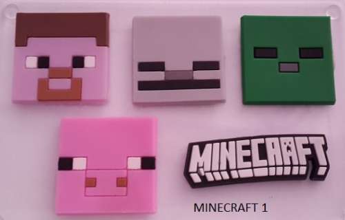 Minecraft 2 Silicone mould